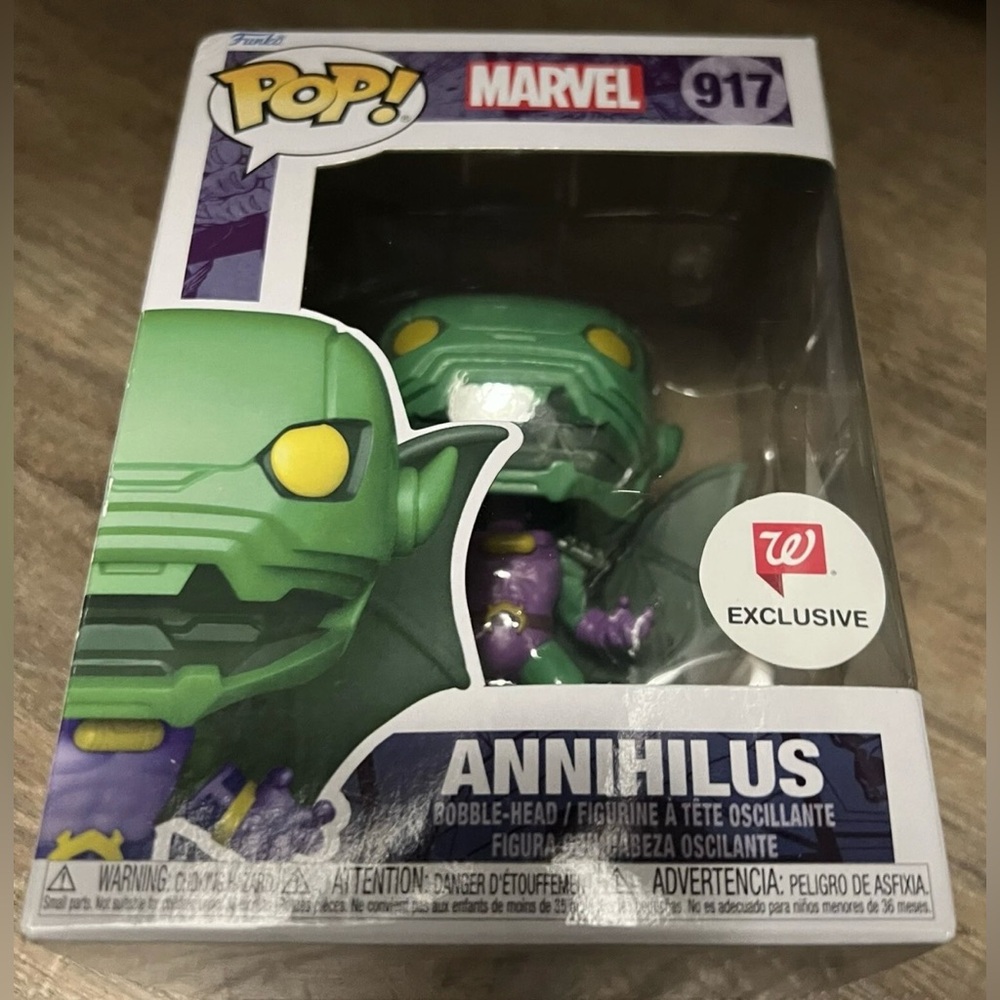 Pop Funko 2021 Marvel Annihilus #917 ** WALGREENS EXCLUSIVE ** New Sealed